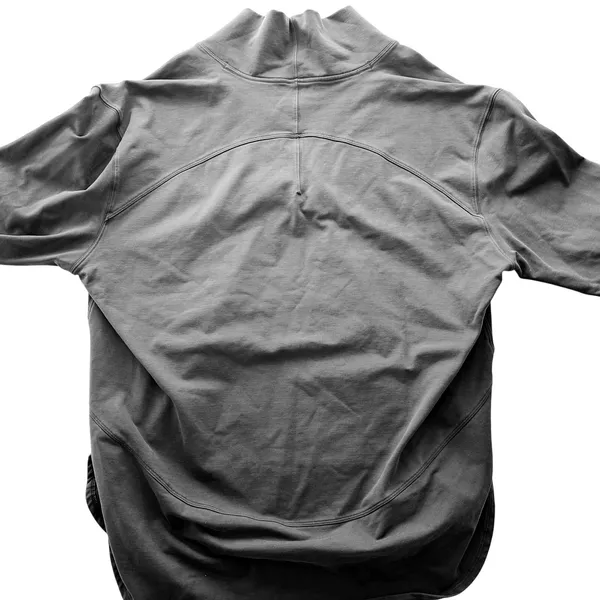 Lululemon LA Oversized Long Sleeve Tunic Size 12 Dark Grey Cotton Sweatshirt - Image 6