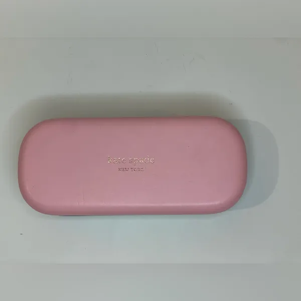 Kate Spade‎ Women’s Green and Pink Sunglasses Eyeglasses Case - Image 2
