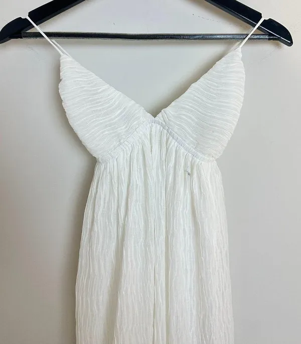 PRINCESS POLLY Matea Mini Dress in White Size US 2 - Image 5