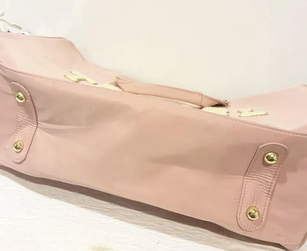Altar’d State Pink Nylon Duffle Travel Bag School Work - Image 3