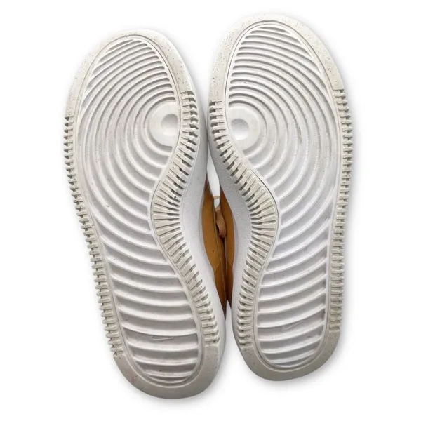 Nike Court Vision Alta Platform Sneakers Women’s Sz 8.5 Light Cognac Tan Leather - Image 13