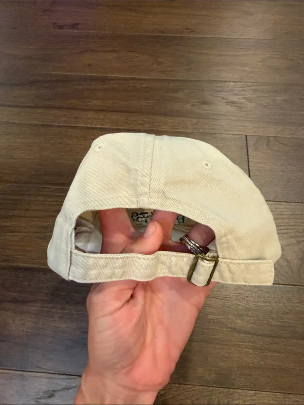 Philadelphia Eagles Embroidered Retro Logo Tan Baseball Baseball Hat - C11-510 - Image 5