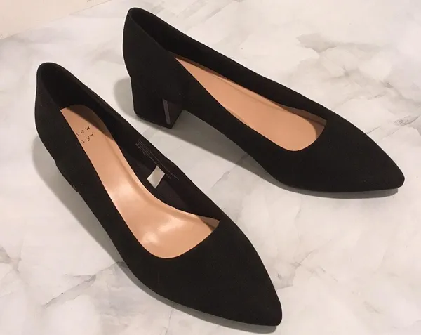 Black Heels, Size 9 1/2 - Image 3