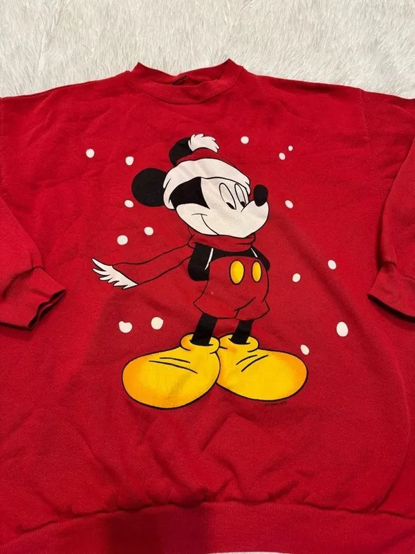 vintage christmas crewneck disney - Image 2