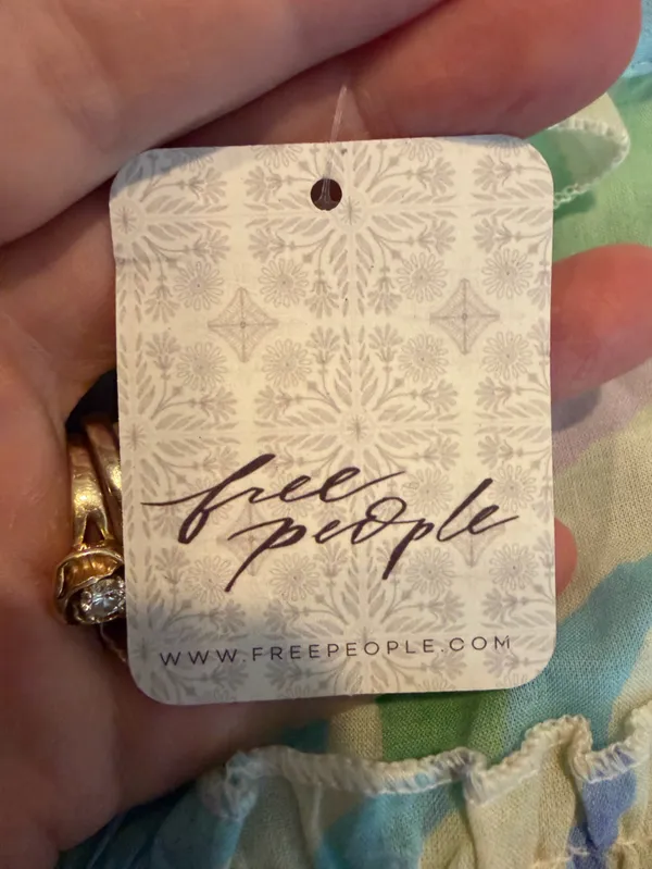 Free People NWT Love & Liberty Pastel Boho Maxi Dress Ruffle Lace Cottagecore Y2K S - Image 7