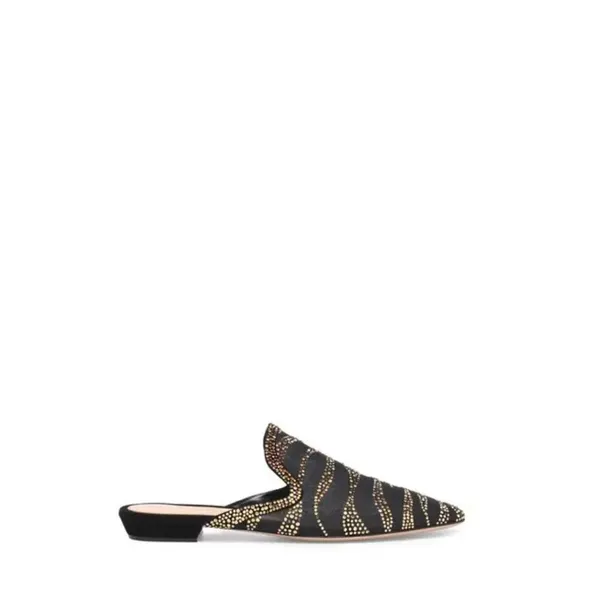 NIB GIANVITO ROSSI Raja Crystal Slide Shoe Shoes Black 8.5 - Image 2