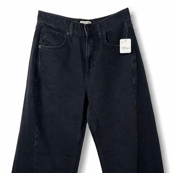 NEW Free People We The Free Doppelganger Alter Ego Wide-Leg Twisted Jeans 26 - Image 6