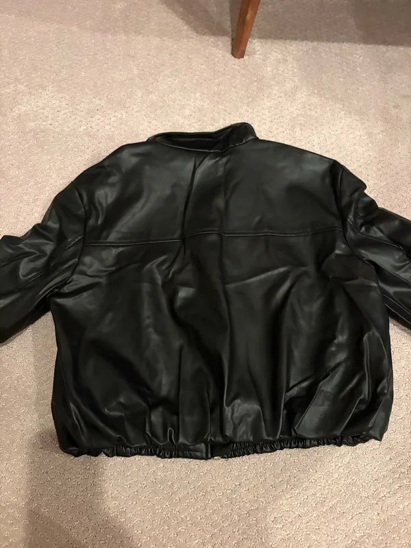 ZARA Leather Jacket - Image 4