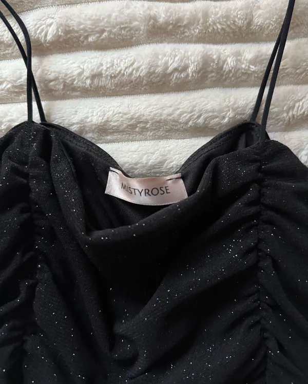 Misty Rose Black Dress Size XS - Image 2