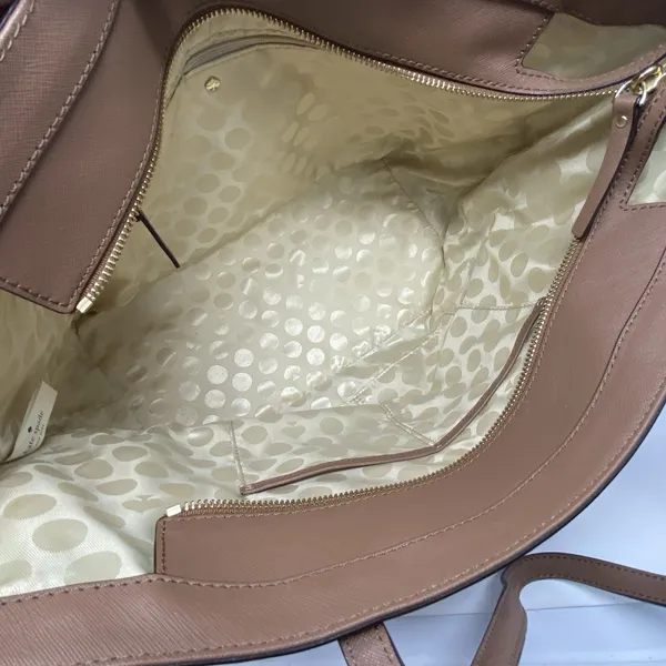 Kate Spade New York Brown Harmony Tote Bag Handbag - Image 8