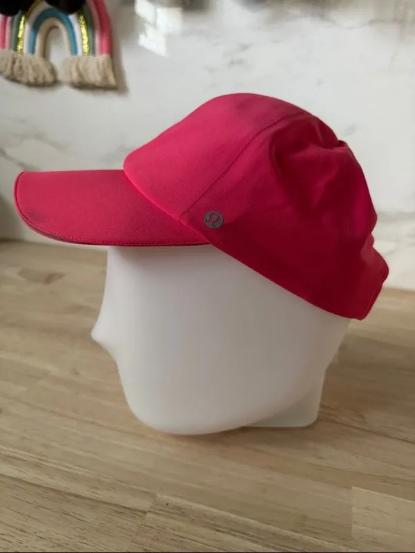 lululemon athletica Pink Performance Baseball Cap EUC - Image 6