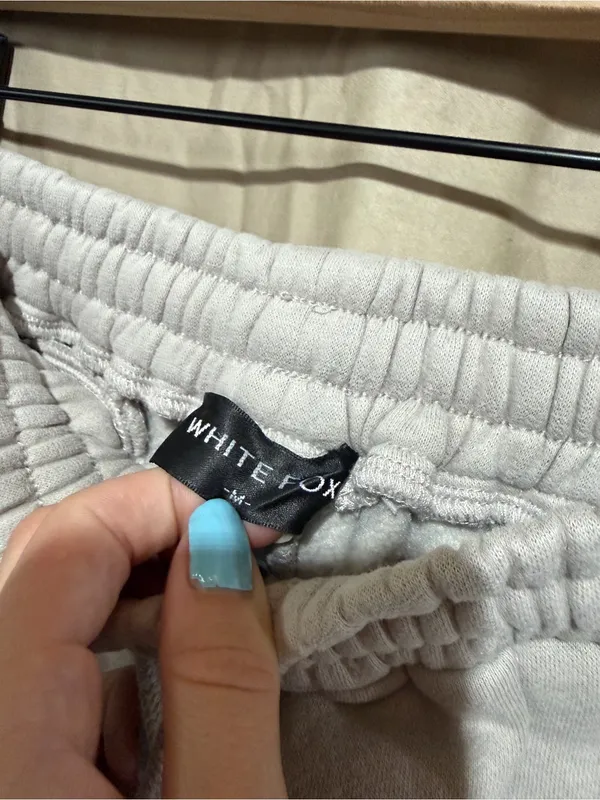 White fox joggers - Image 2