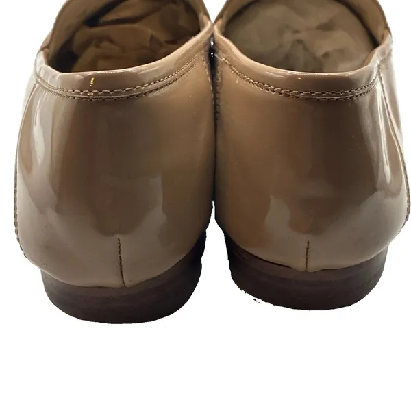 Sam Edelman Women’s Lior Loafers Tan Rosa Blush Patent Leather Size 9 - Image 2