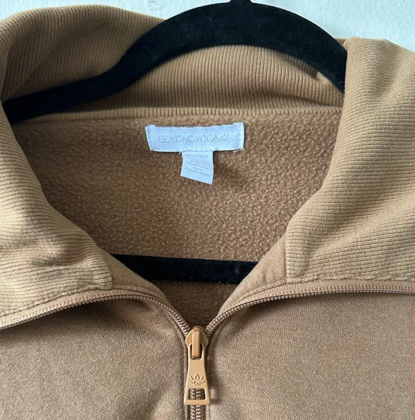 Beyond Yoga Trek Pullover Sweater Quarter-Zip - Image 4
