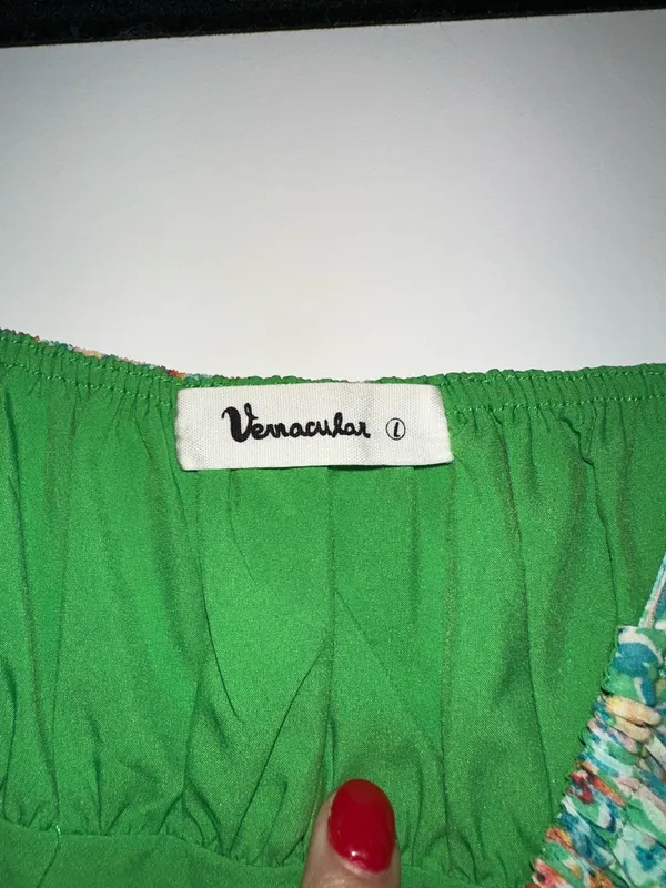 Vernacular midi dress - Image 3
