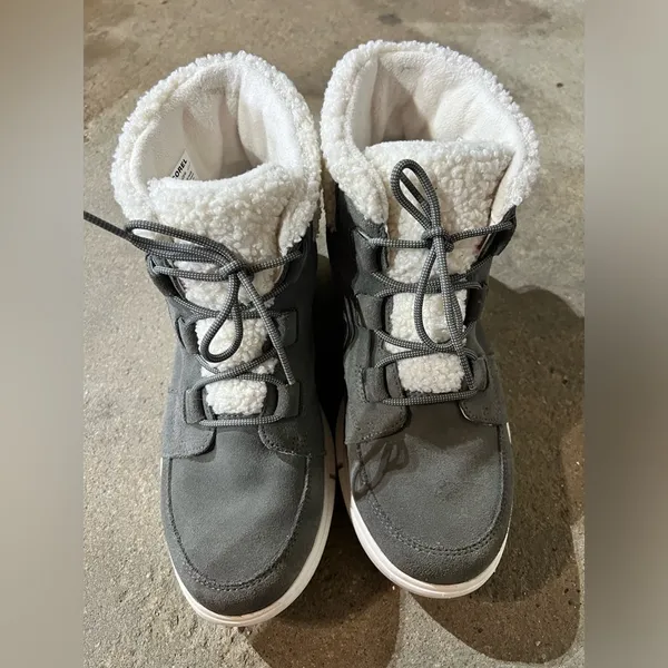 Sorel EXPLORER NEXT™ CARNIVAL WINTER BOOT Gray Winter Boots waterproof - Image 3