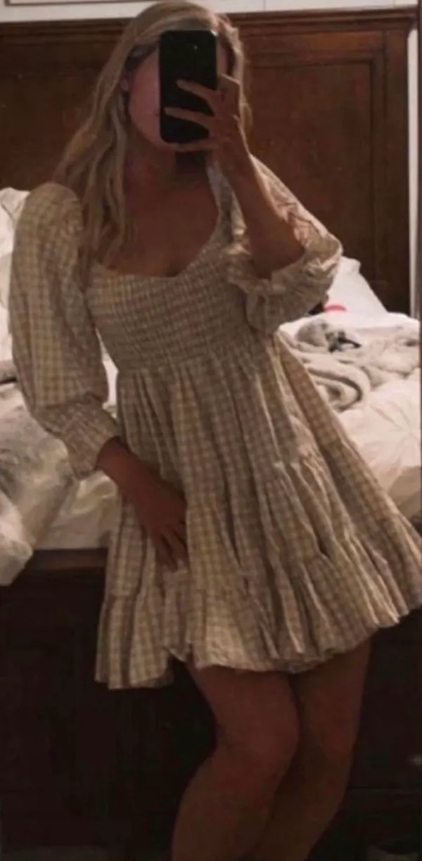 These Three Boutique Checkered Dress - Image 2