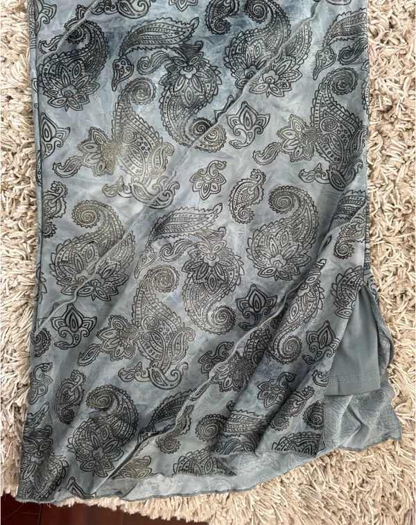 Lane 201 Paisley Maxi Skirt - Image 3