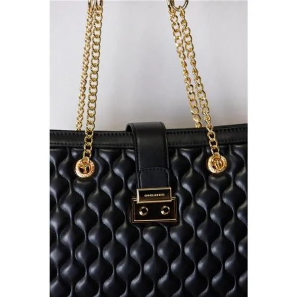 David Jones Quilted‎ PU Leather Handbag - Image 7