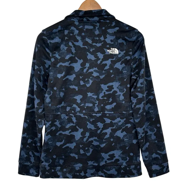 The North Face Jacket Women's Camo Cinder Full Zip Hiking Gorpcore Blue Black‎ S - Image 3