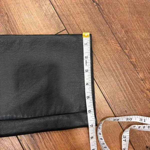Aritzia Wilfred Melina Vegan Leather Pants Women Sz 2 Deep Green High Rise Straight - Image 11