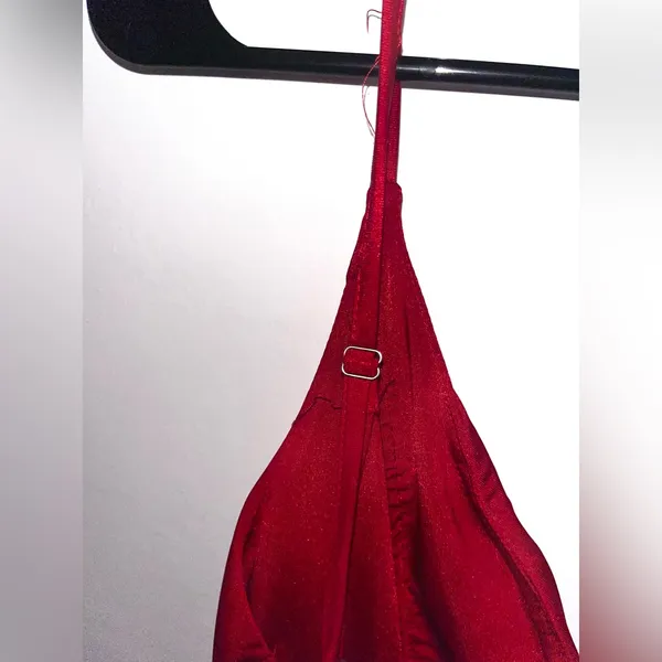 Hello Molly Red Mini Dress - Image 5