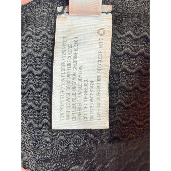 Xhilaration Skater Skirt Womens XS Black Textured Knit Box Pleat Mini Flare‎ - Image 7
