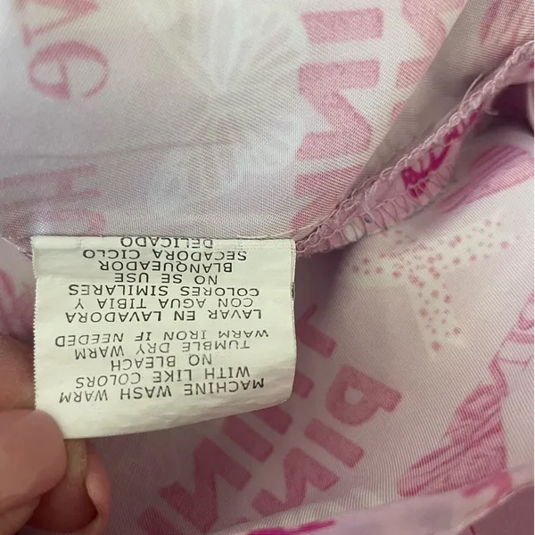 Cassandra O Scrubs Women Top 2X‎ Pink Medical Nurse Breast Cancer Awareness - Image 8