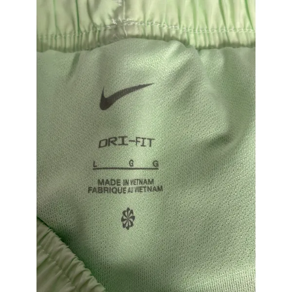 Nike Womens Running Shorts Large Mint Green Dri-FIT Mesh Athletic Athleisure - Image 6