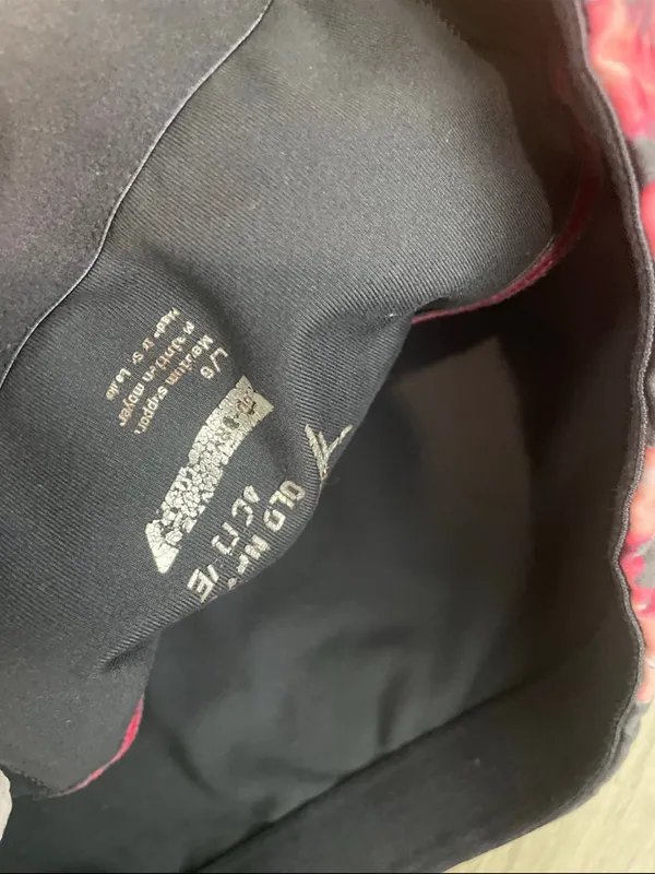 Old Navy Pink Floral Racerback Sports Bra - Image 3