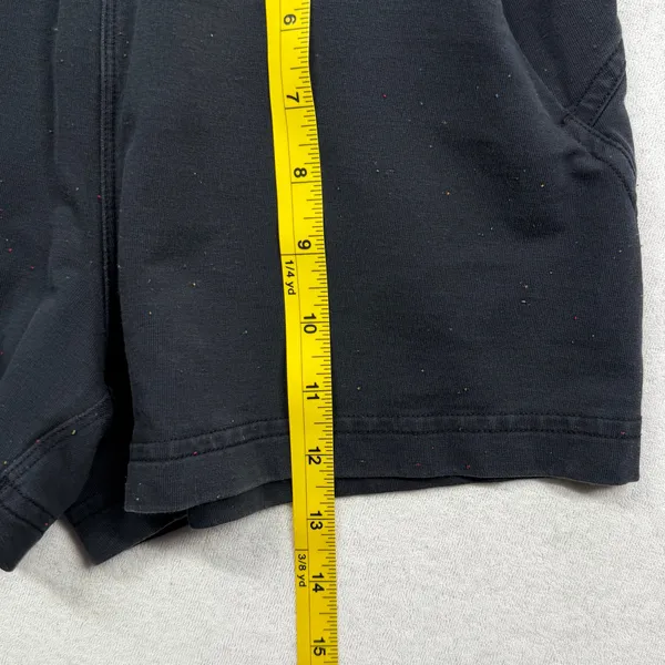 Lululemon LA Sweat Short Women’s Size 2 Black Rainbow Speckle High Rise - Image 6