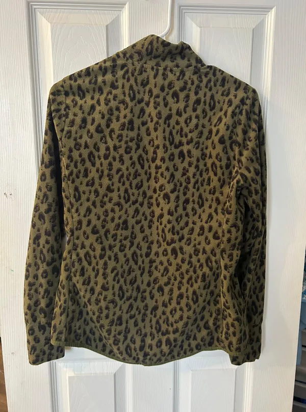 Old Navy leopard print jacket - Image 2