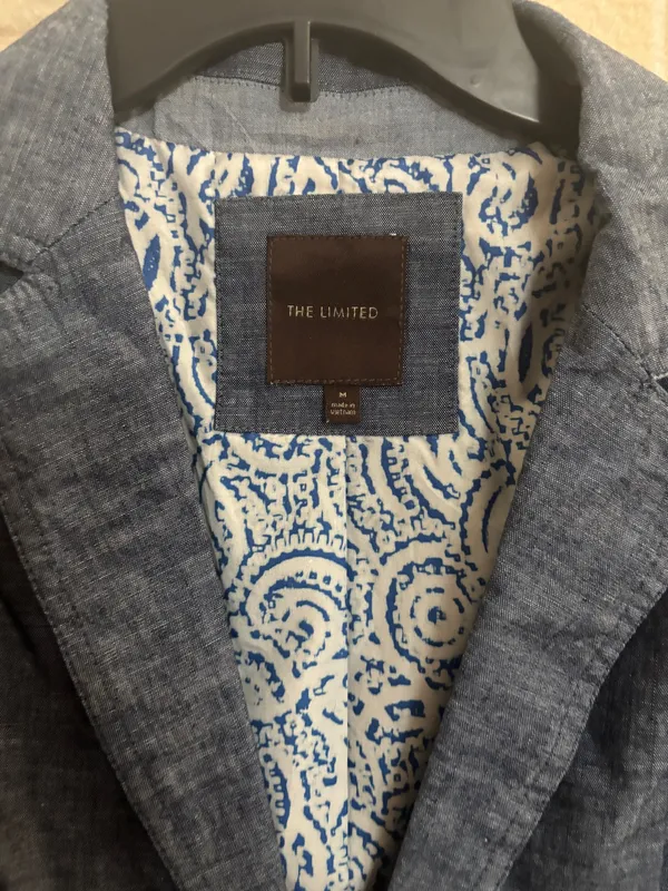 The Limited Chambray Blue Jacket - Image 2