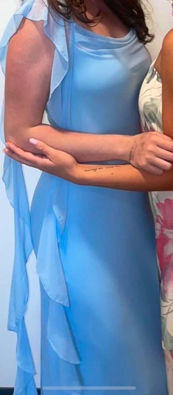 Amazon Blue Formal Dress - Image 2