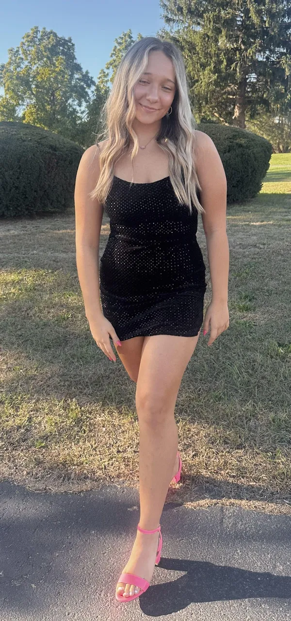black hoco dress Size M - Image 2