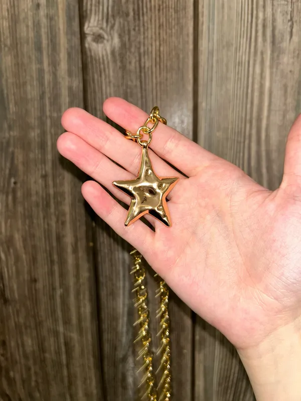Gold Star Necklace - Image 3