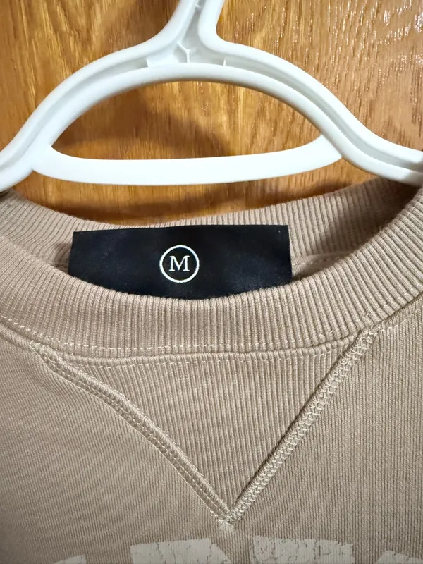 Relaxed Cropped Crewneck Sweatshirt - Image 4