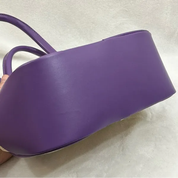Los Angeles LA Lakers NBA Basketball Perfect Bowler Hand Bag Women’s Purse Read - Image 10
