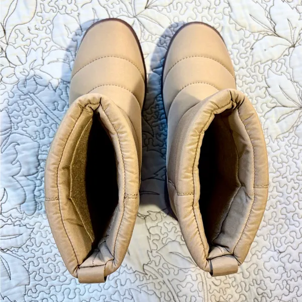 Madewell The Toasty Puffer Water-Resistant Cozy Boot ~ Olive Surplus ~ Size 6 💛 - Image 6