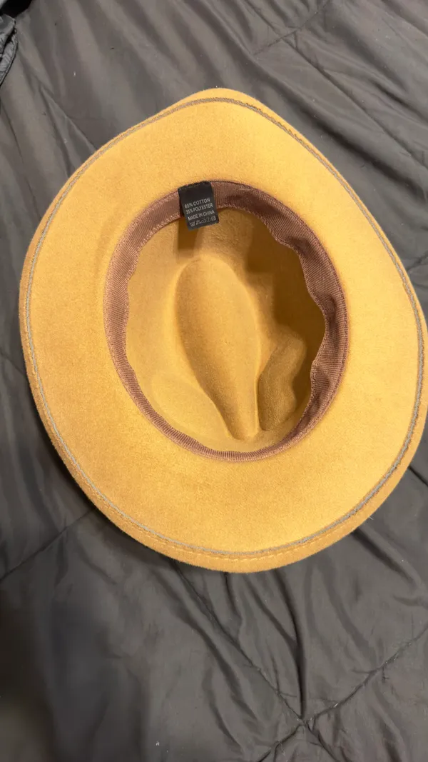 Tan/brown Brim Hat Tan - Image 2