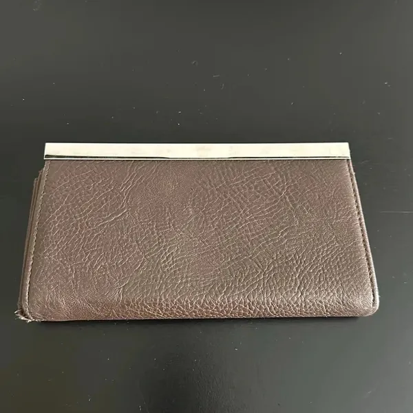 Source Unknown Brown Faux Leather Wallet‎ - Image 4