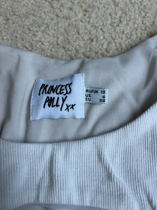 Princess Polly Top White - Image 2