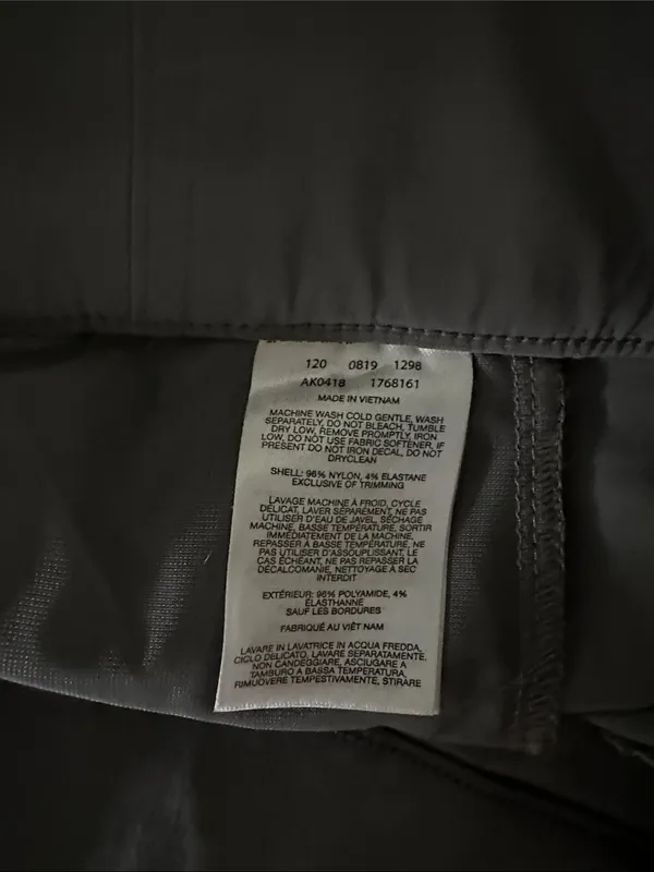Columbia Women's Charcoal Bike Shorts - Image 5
