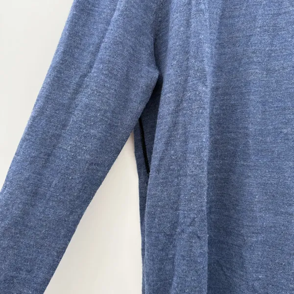 Ted Baker Tooting 1/4 Zip Sweater 100% Merino Wool Pullover Sz 4‎ Preppy Comfy - Image 9