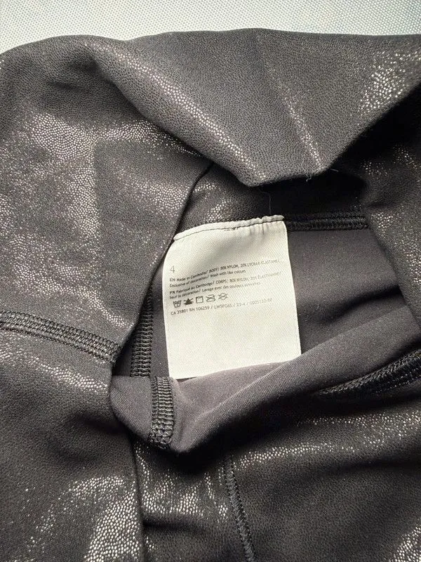 Lululemon Align high Rise Pant 28"- Shine (Radiate Foil Print Black) - Image 6