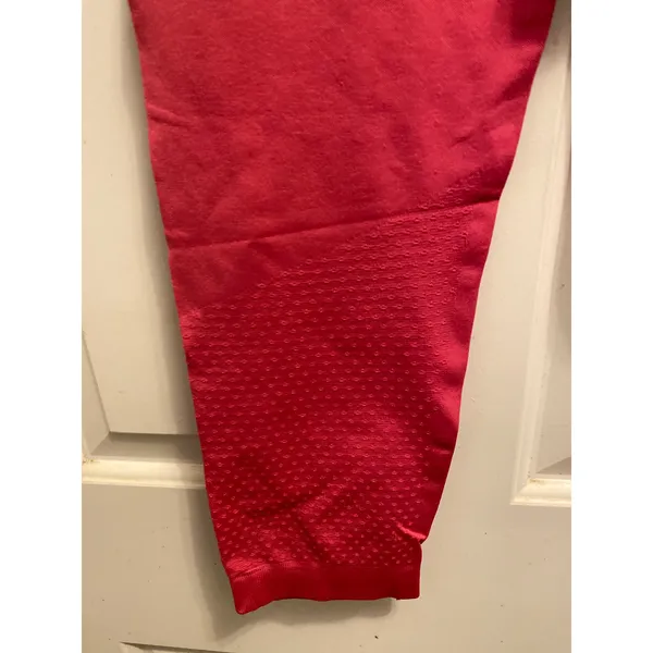 Nike Pro Dri Fit Women's Size Large Pink Compression Pants Capri - Image 5