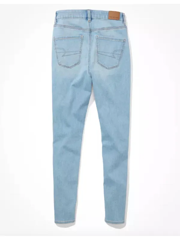 (C151) American Eagle Next Level Stretch Curvy High-Waisted Jegging Women's 4 - Image 5