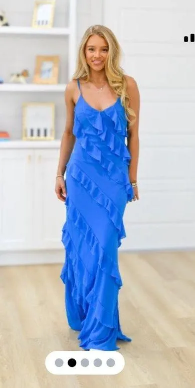 Ruffle Maxi Dress Fancy D Boutique - Image 2