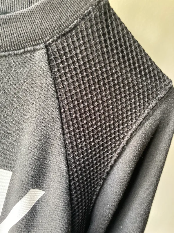 PINK - Victoria's Secret Mesh Crew Neck Sweatshirt - Image 5