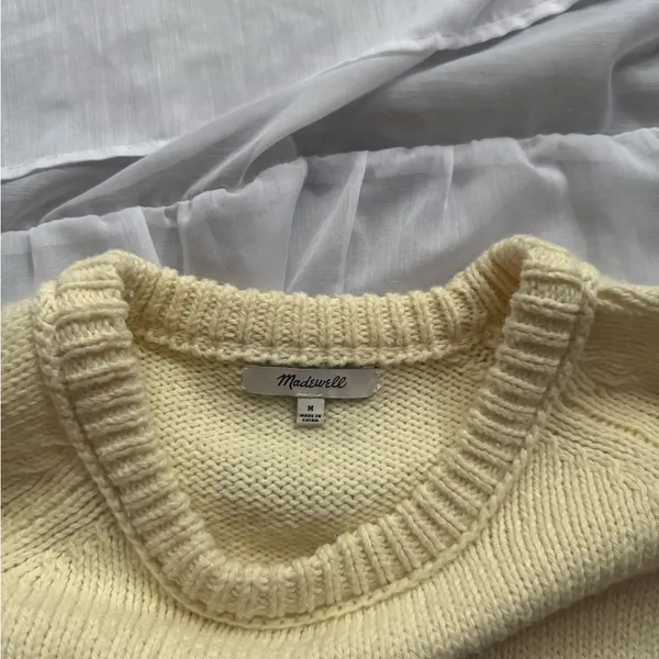 Madewell x Girls Inc. Female Symbol Keaton Pullover Sweater - Image 2